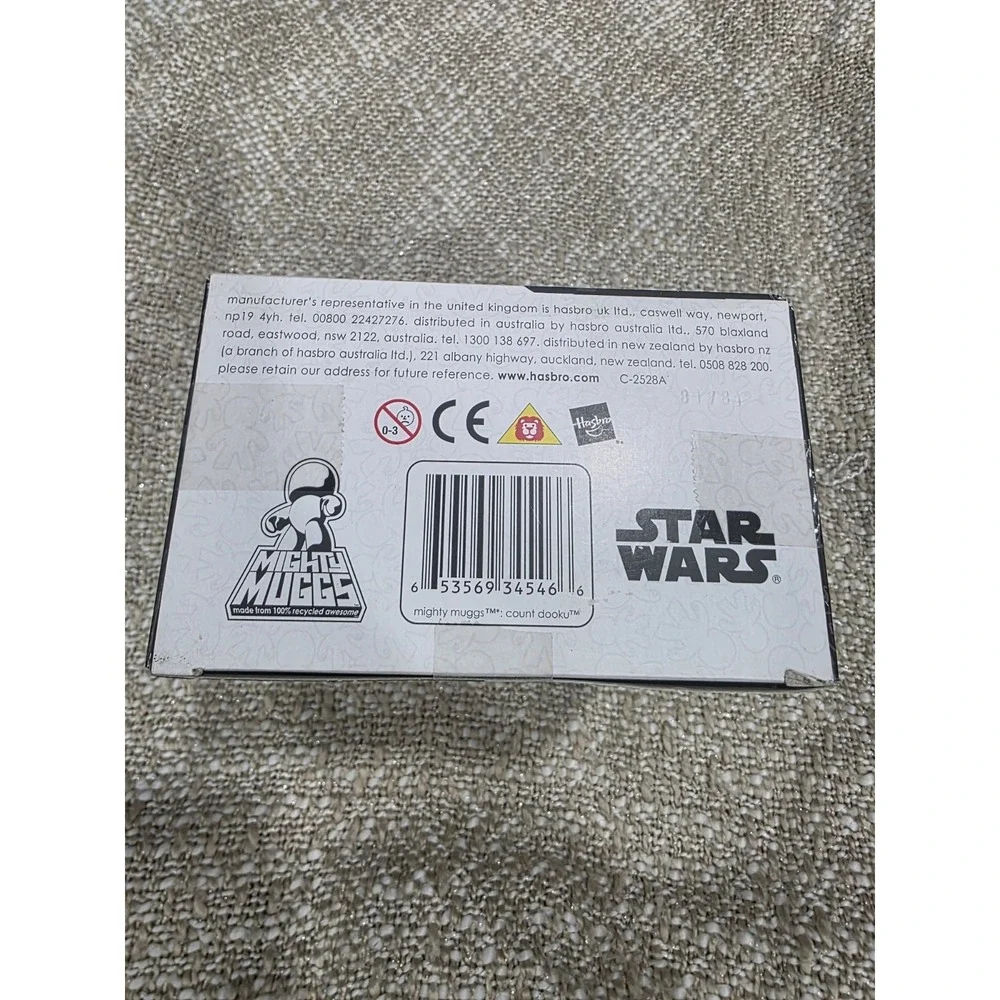 RARE Star Wars Mighty Muggs Count Dooku 2008 Hasbro 6" Action Figure New Sealed - Picture 6 of 9